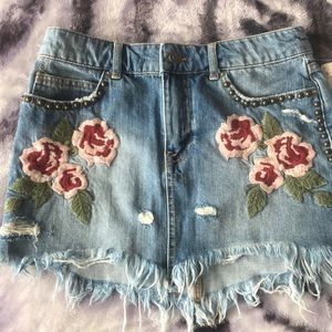 Free people Denim shirt